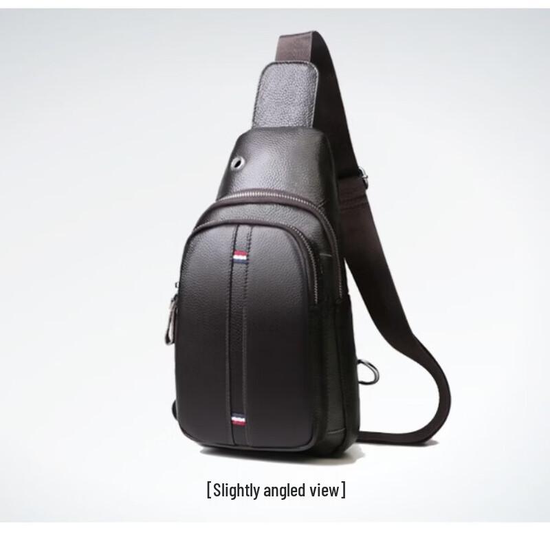 MDNG Men's Leather Sling Shoulder Bag