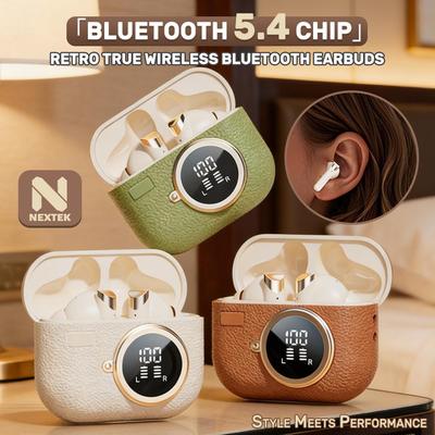 Kabellose Kopfhörer mit Geräuschunterdrückung und großem Leistungsdisplay, ANC-Geräuschunterdrückung, Bluetooth 5.4, Smart-Kopfhörer mit Mikrofon