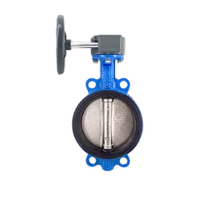 Yuanke Cast Iron Turbine Wafer Butterfly Valve