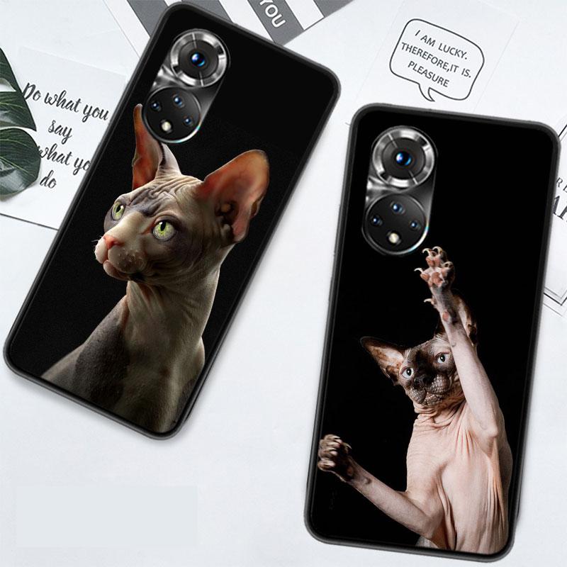 Lavaza Sphynx Sphinx Katze Telefon Fall Für Huawei P Smart 2021 Y5 Y6 Y7 Y9 Ehre 50 20 Pro 10 10I 9 9X Y9S 8 8A 8X 8S 7S Abdeckung