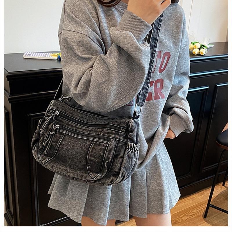 Denim Casual Women's Commuting Tote Bag