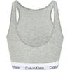 Calvin Klein Modern Attraction Letter Print Blended U-Shaped Bra Women Underwear Coconut-Gray QF7214AD-P7A