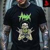 Men's and Women's T-shirts Hirax Thrash Metal Rock Band Unisex Heavy Cotton