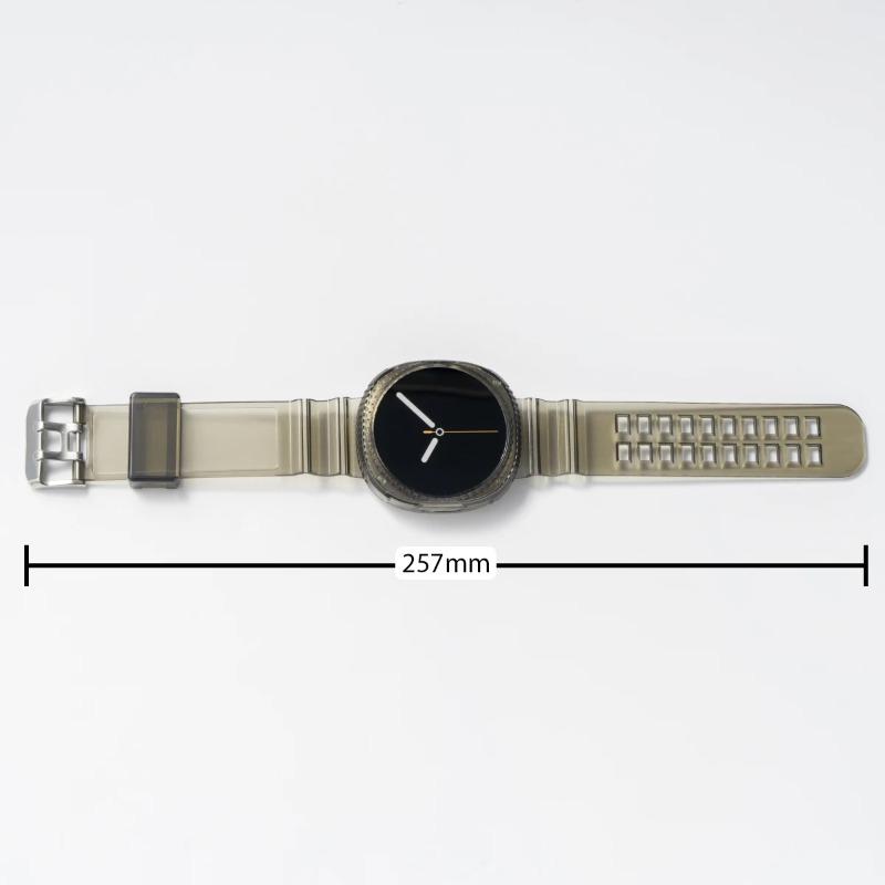 Transparent Case+Strap for Samsung Galaxy Watch 8 40mm 44mm Anti-drop Cover Sport Band for Galaxy8 44mm 40mm Smartwatch Bracelet