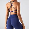 Export New Clothes Women's Yoga Beauty Back Vest Sports Intimates Quick-Drying Tight Workout Clothes Tops Pilates Spring and Summer