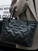Autumn/Winter Versatile Large Capacity Cotton Tote - Trendy Shoulder & Hand-Held Bag
