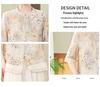 2026 Summer Chiffon Cardigan: Stylish Short-Sleeved Shirt for Middle-Aged and Elderly Women