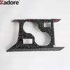 Car Center Console Water Cup Holder Frame Cover Trim For Subaru Forester 2025 2026 Carbon Fiber Inteiror Mouldings Accessories