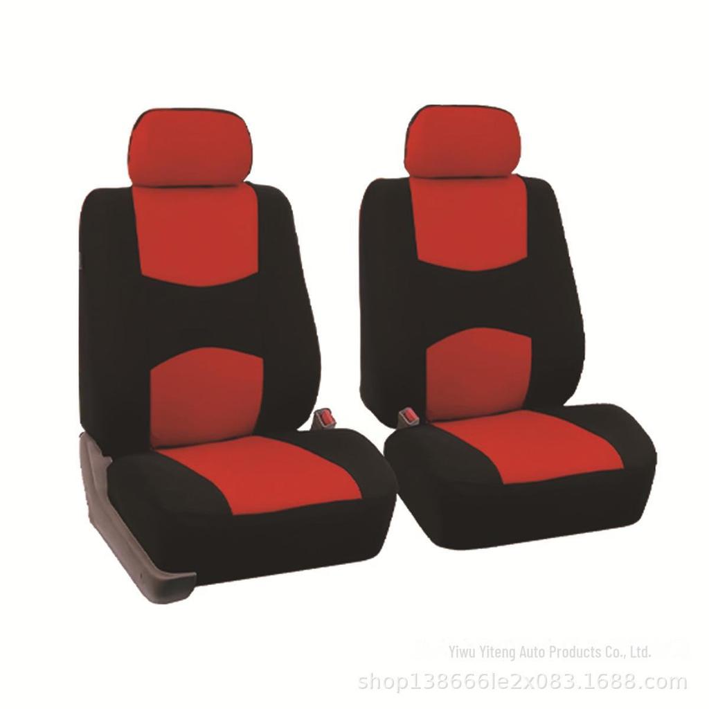All Seasons Universal 5-Seat Car Seat Cover Set - 9 Pieces