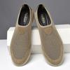 Spring Summer Hot Sell Moccasins Comfy Men's Loafers Casual Slip On Male Flats Lightweight Driving Shoes Breathable Mesh Shoes