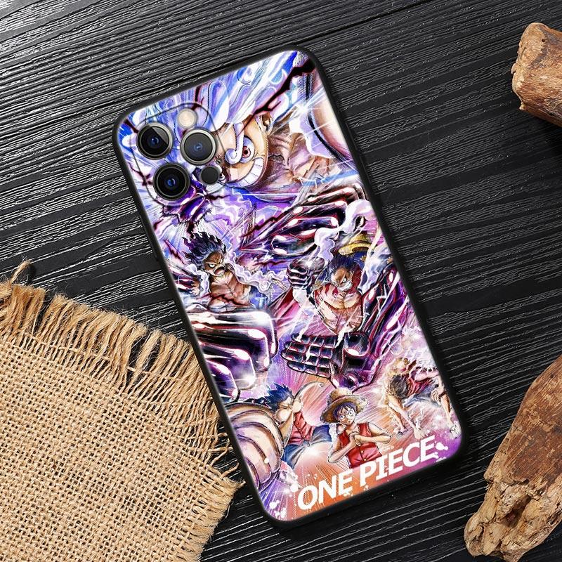 One Pieces Adventure King Luffy Funda For Iphone 17 Case For iPhone 16 15 11 12 13 17 Pro Max Plus 17E 16E Air Case Soft Cover