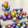 20Pcs Chrome Metallic Balloons 10 Inches Latex Balloons For Diy Valentine'S Day Wedding Birthday Party  Year Decorations