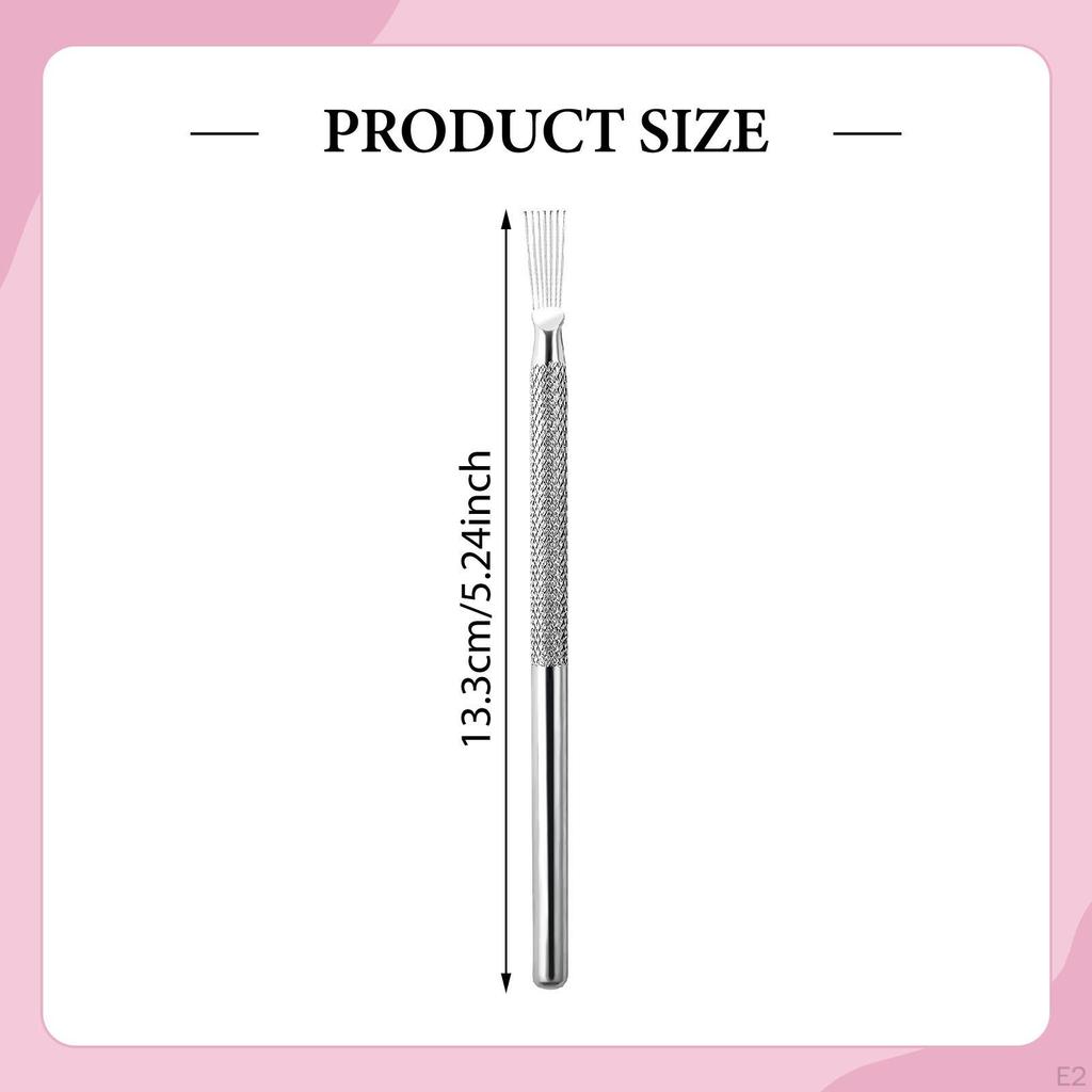 7 Pin Nail Liner Nails Art Tool Stainless Steel Handle Striping Practical Home DIY Stripe Lines