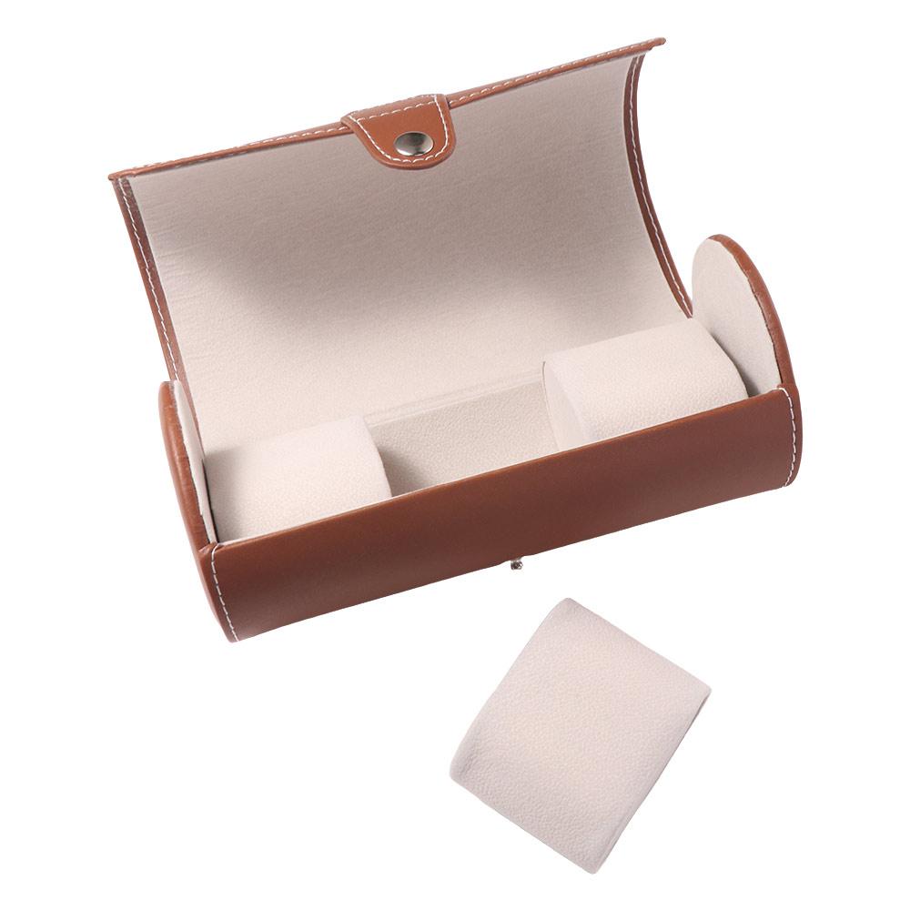 PU Leather Watch Display Case Portable Watch Roll Travel Case Watch Storage Box  Watches Organizer