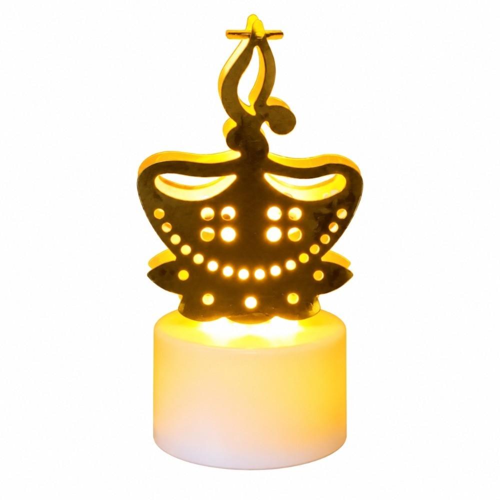 Flameless Flameless LED Candle Lights Soft Warm Glow Compact Size Battery Operated Mini Night Lamp Without Real Flame