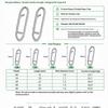 50Pcs Stainless Steel Fishing Quick Snap Clips 50 Pack Rust Resistant Fast Bait Change For Freshwater Saltwater Fishing