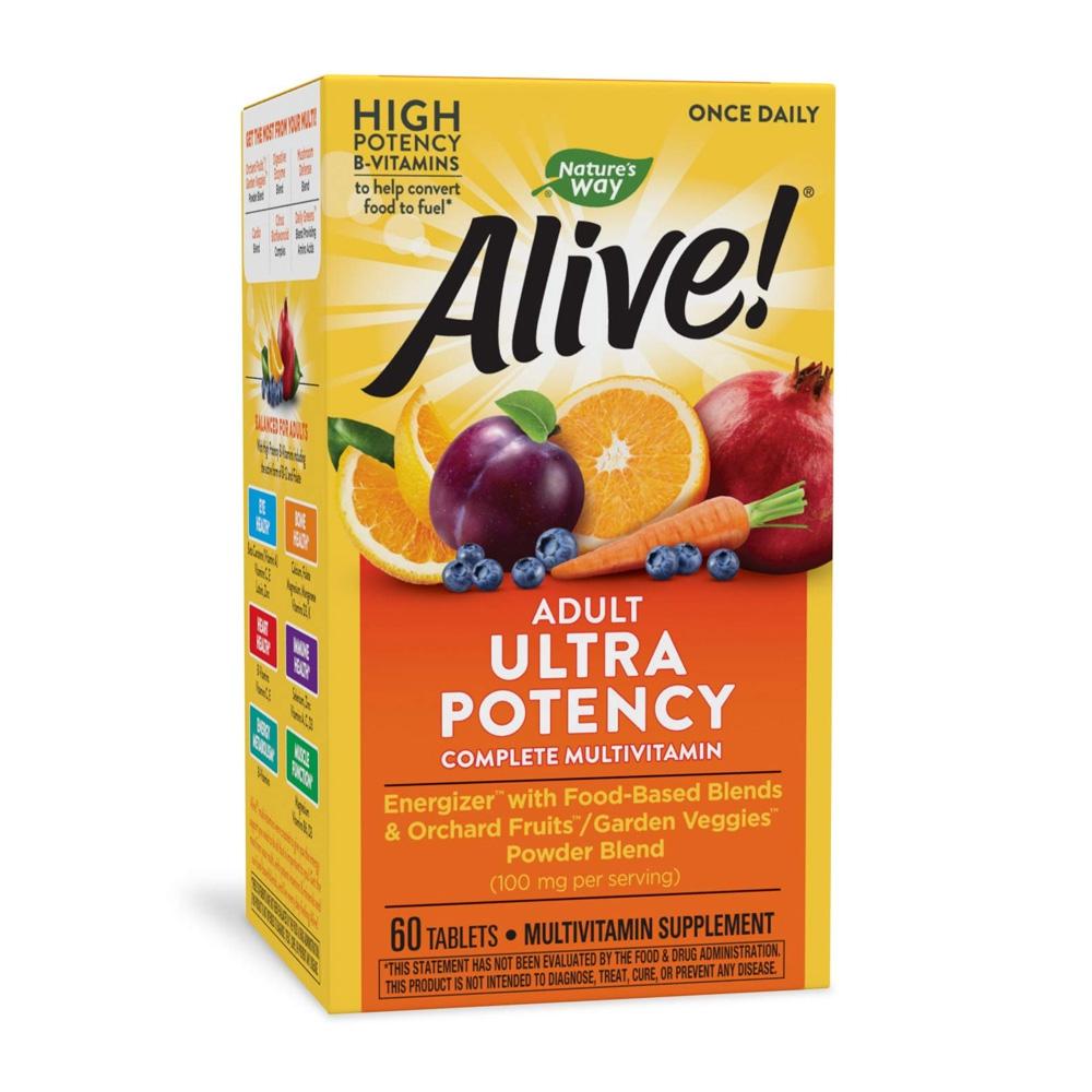 Lebendig! Ultra-Potenz-Komplett-Multivitamin für Erwachsene, 60 Tabletten