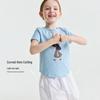 Yunerma Kids' Summer Versatile Cartoon Print T-Shirt