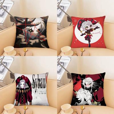 1Pc Freakish P-Pierrot Circus Bash Pillow Case Fashion Square Pillowcase Bedroom Sofa Room Ins Decoration Leisure