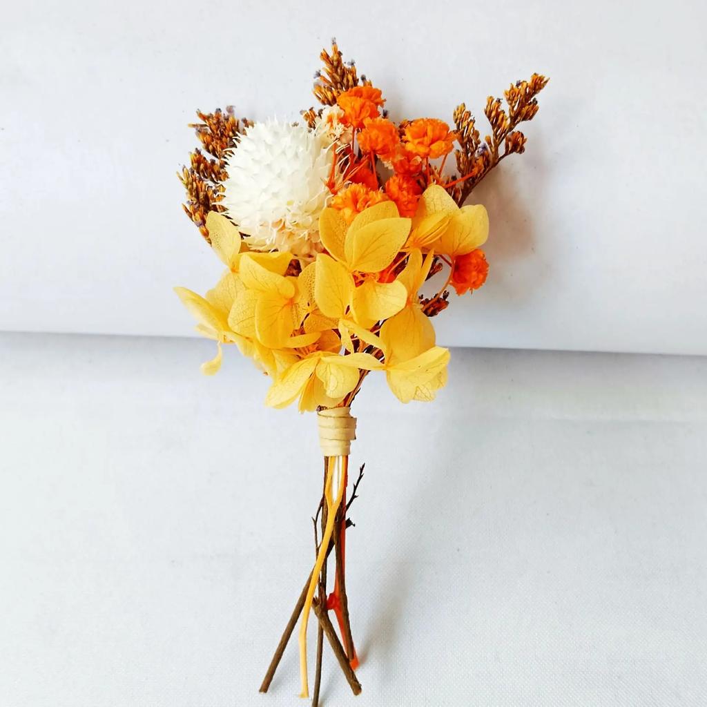Dried Flower Bouquet High-Quality Fingertip Bouquet Greeting Card Decoration Versatile Diy Flower Kit For Diy Projects Event