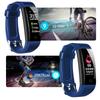 W6 Smart Bracelet Healthy Step Count Sports Watch Multifunction Smart Heart Rate MonitorBlue