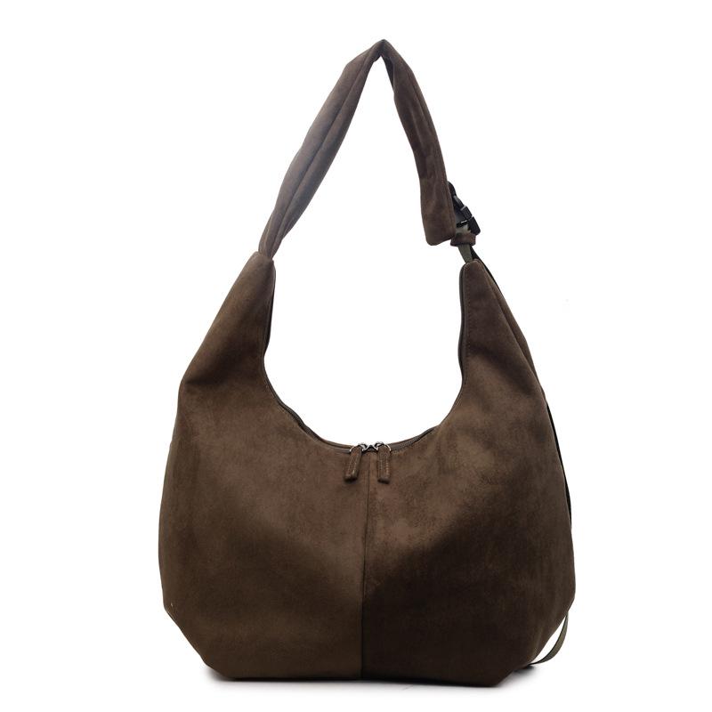 Vintage Large Capacity Women's Tote Bag - Autumn/Winter Minimalist Handbag, Versatile High-End Korean Shoulder Bag