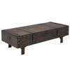 Day and Night - Day and Night Vintage Style Plywood Coffee Table 120x55x35 Cm