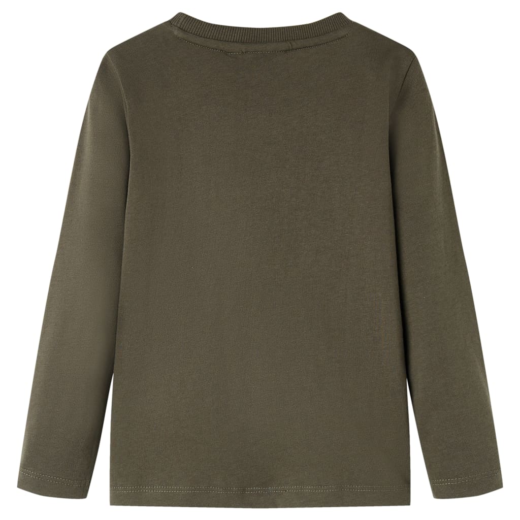 Kinder Long Sleeve T Shirt Khaki 104