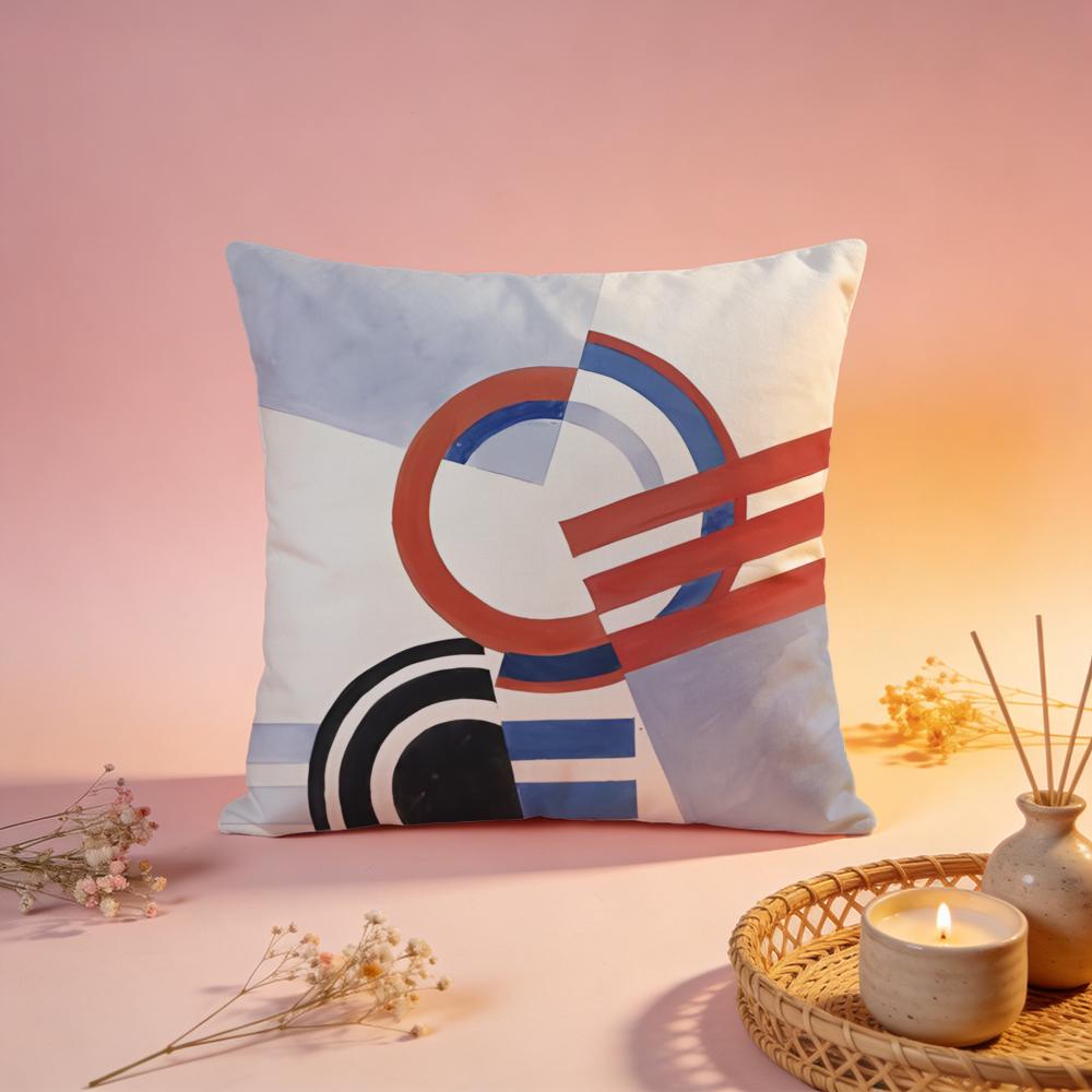Fashion FFrantisek Kupkaful Cushion Cover Comfortable Durable Pillow Cover MultiScene for Home Office Car Sofa
