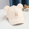 Cute Baby Baseball Hat Cartoon Bear Children Sports Hats Lightweight Toddler Peaked Cap  Outdoor