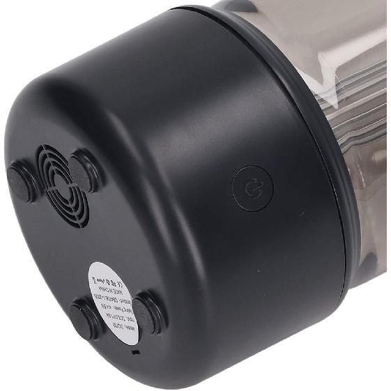 Candlelight Humidifier Low Noise Portable USB Essential Oil Diffuser Humidifier with LED Night Light 120ml