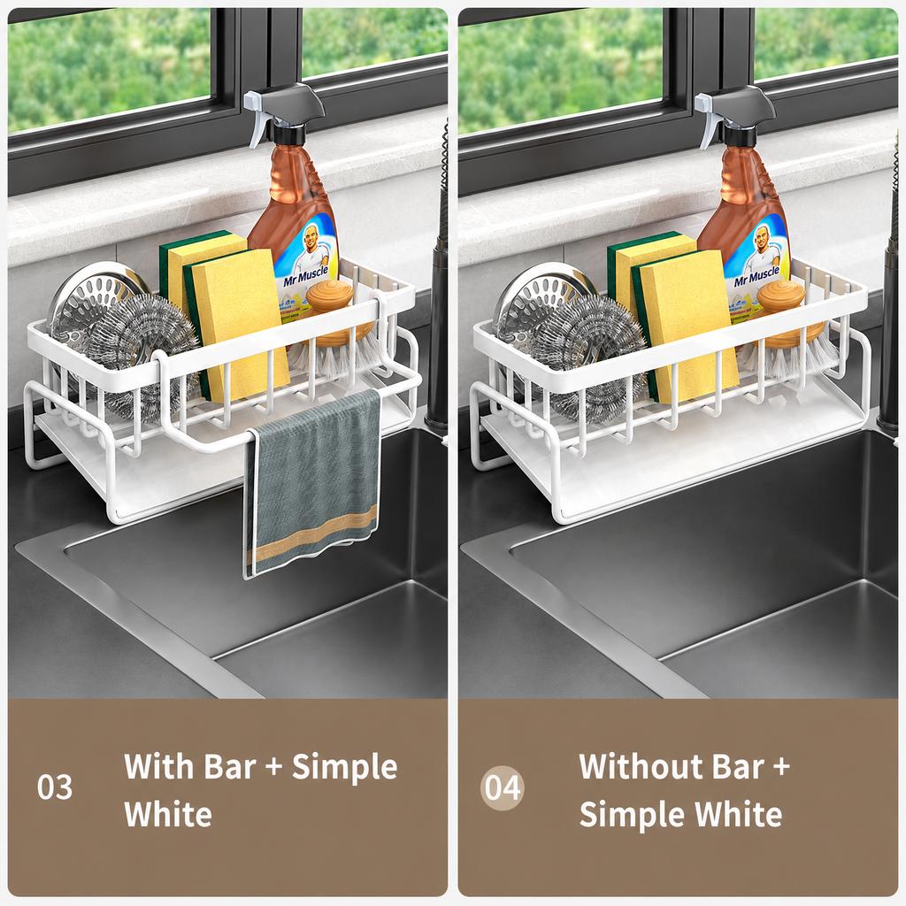 Sink Caddy Kitchen Storage Rack