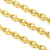 Versatile Stainless Steel Rolo Chain Bulk Jewelry Making Components for Men and Women Necklace Creations Supplies