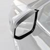 For Toyota 4Runner 2025+ Glossy Black Look Side Mirror Rain Eyebrow Cover Trim