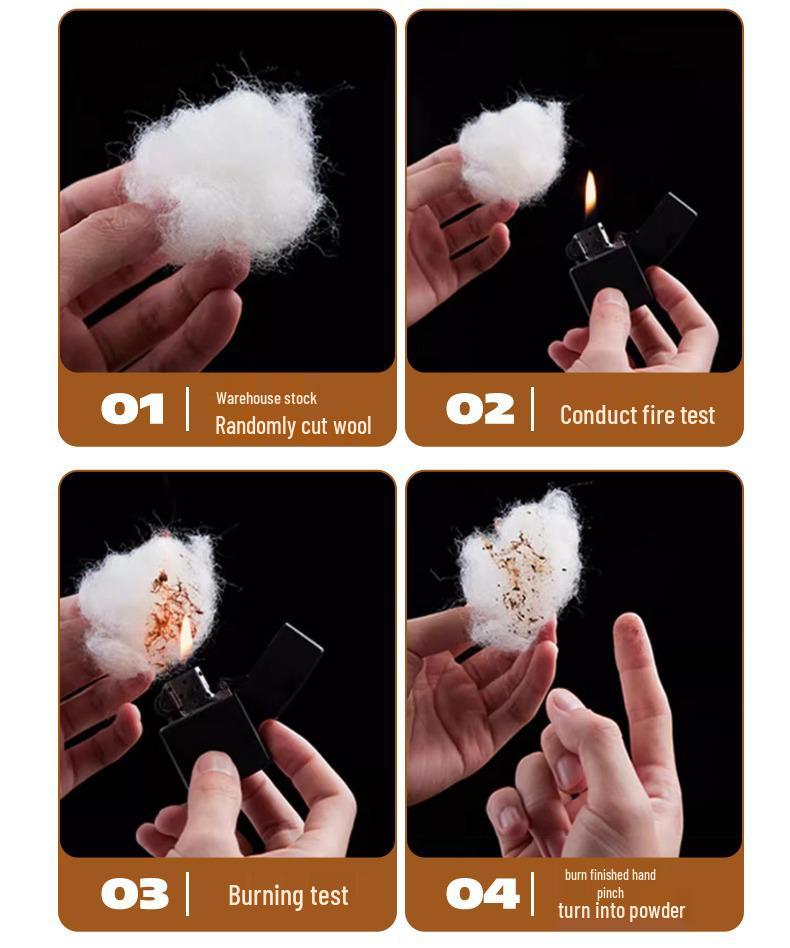 Australian Pure Wool Thickened Mattress Pad - Winter Warm Quilt, Soft Double Lambswool for Dormitory Use