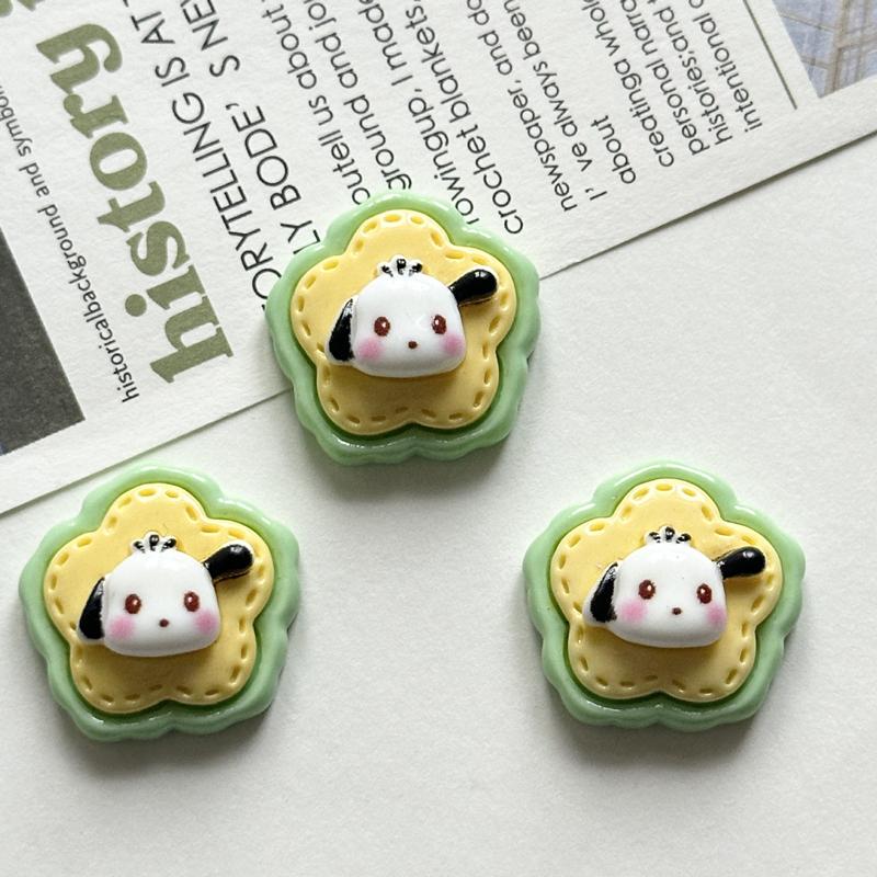 10 Pcs New Kawaii Cartoon Kitten Anime Characters Resin Scrapbook Diy Jewelry Gift Bow Knot Decorate Hairpin Accessories A26