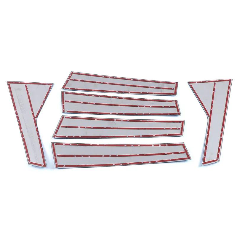 För Hyundai Tucson NX4 Bil Exteriör Kromdel Modifiering Fönster B C-stolpe Paljett Dekorera Trim Rostfritt Stål Klistermärke