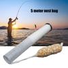 PVA Mesh Baits Bags with Funnel and Plunger Carp Fishing Mesh Water Dissolving PVA Narrow Mesh Tube Net Enduring