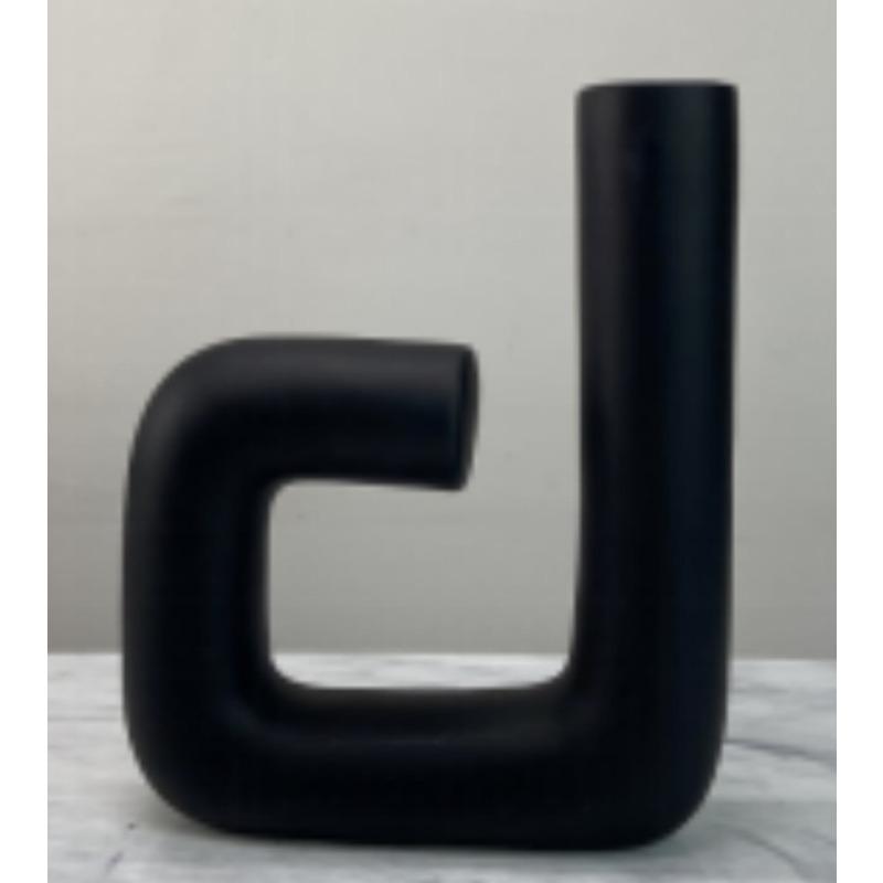 Light Luxury Electroplated Elbow Ornaments Vase Creative Twisted Flower Utensils Model Room Living Room Coffee Table TV Cabinet Decoration Furnishings