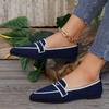 Fashion Women's Ballet Flats Shoes Pointed Toe Barefoot Slip-on Sandals Casual Low Heel Luxury Brand Loafers Woman Designer Shoes