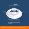 Adjustable ABS Ventilation Hood Round Ventilation Cover High Quality For Ducting Ceiling Wall Hole For Indoor Exhaust