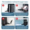 Adjustable Aquarium Wavemaker System for Quiet Setting In Fish Tanks Adjustable Flowing, Suitable for Home Office Use