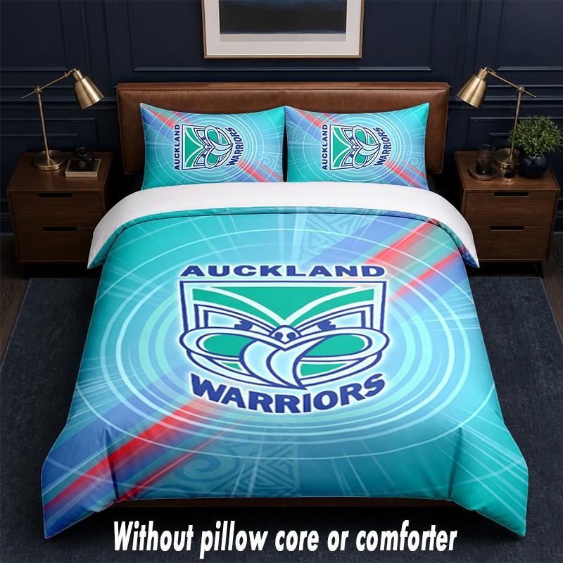 Wigan Warriors Design Bed Bedding Set 1 Duvet Cover + 2 Pillowcases Soft Breathable Household Bed Linens