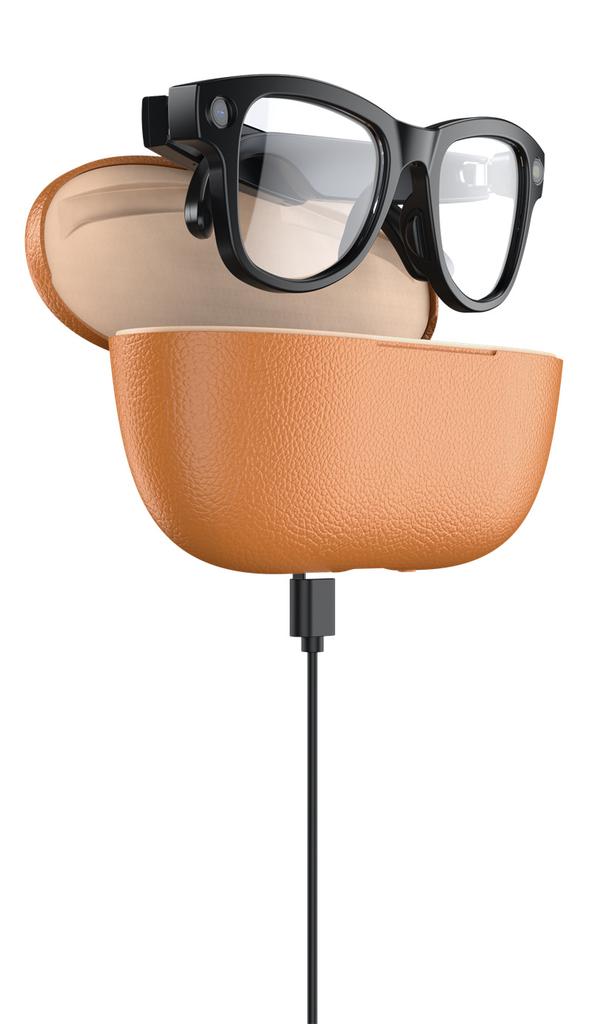 Gafas Inteligentes M02 Ultra AI Cámara HD 4K Gafas de Sol WIFI BT Llamada Grabación de Audio Traducción Wearable Inteligente Estuche de Carga Portátil