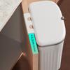 Wall Mounted Garbage Bin with Lid Large Capacity Easy To Install Cabinet Door Trash Can Food Garbage Holder
