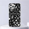 Witch And Cat Colorful Cute Soft Case For iPhone 16 17 Air 16E 15 Plus 11 12 13 Mini 14 Pro Max Phone Cover Apple 7 8 SE Coque F