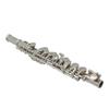 SLADE Silver Piccolo, C Key, 16 Holes, White Brass Body with E Key – Beginner Grade Exam Instrument.