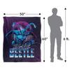 Blue Beetle Pose Blanket