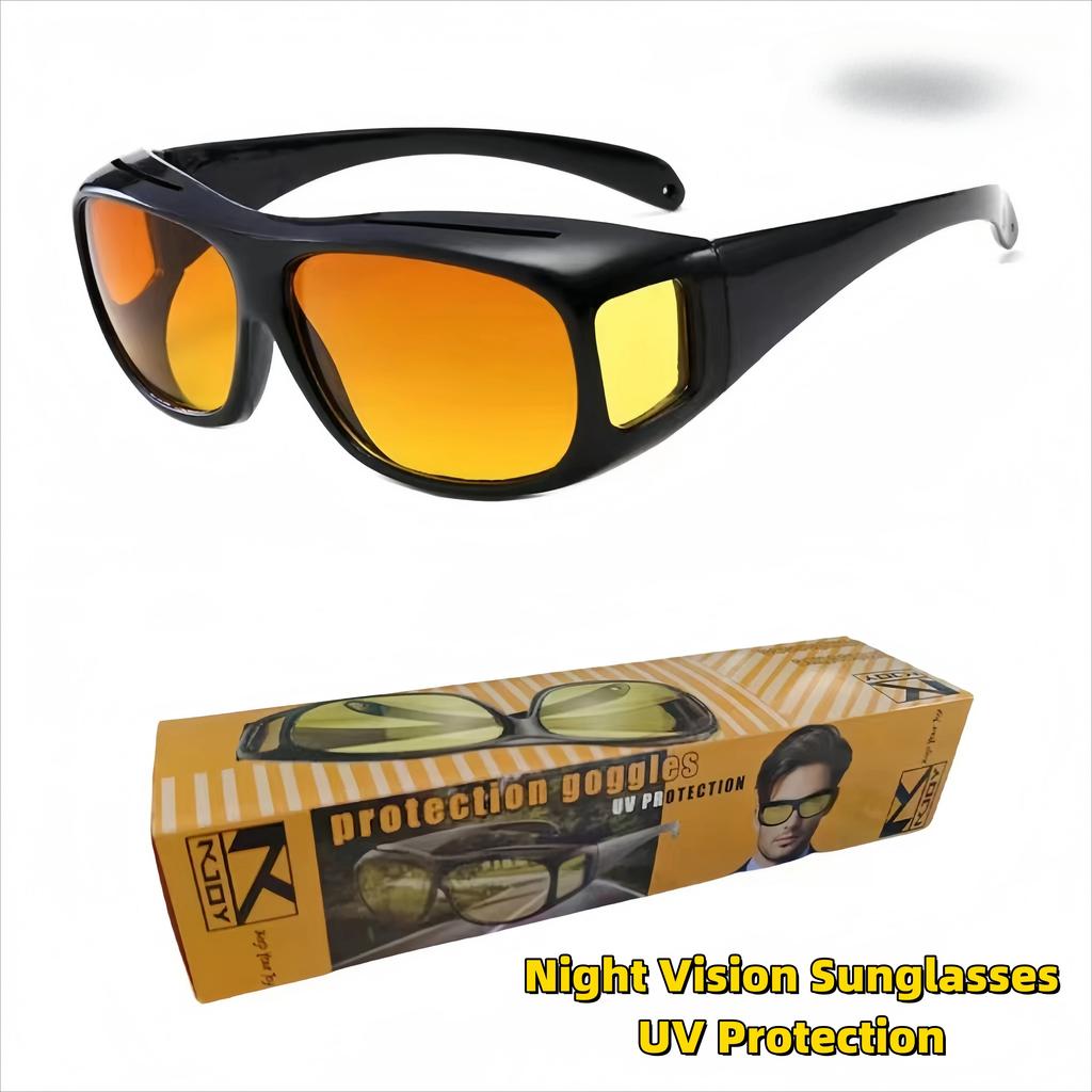 Brand Night Vision Sunglasses Car Night Driving Glasses Driver Goggles Unisex Sun Glasses UV Protection Sunglasses