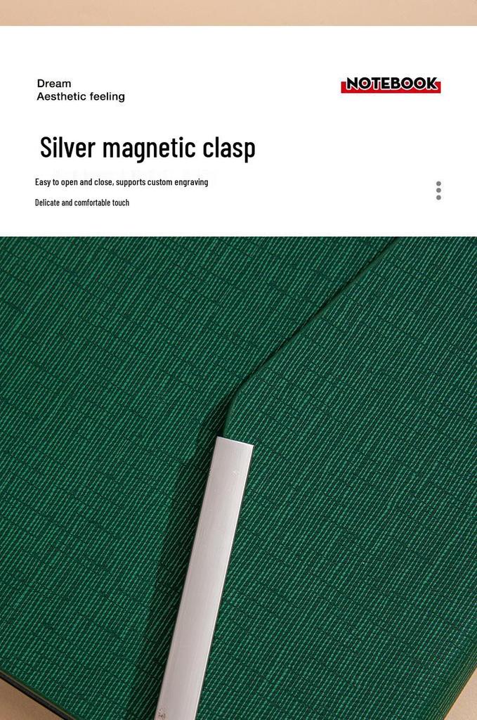 A5 Business Hardcover Notizbuch Geschenkset: Nachfüllbarer dreifach faltbarer Notizblock, Personalisierbares Souvenir.